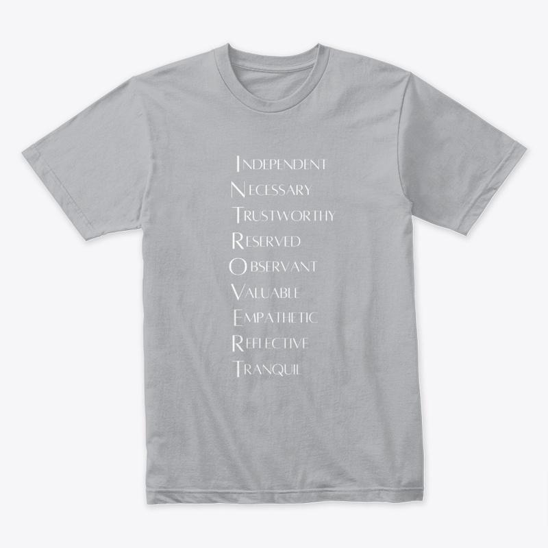 Introvert Acrostic Tee